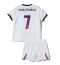 Paris Saint-Germain Khvicha Kvaratskhelia #7 Uit tenue Kids 2026-27 Korte Mouwen (+ broek)