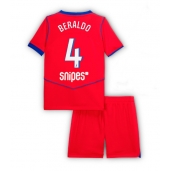 Paris Saint-Germain Lucas Beraldo #4 Derde tenue Kids 2025-26 Korte Mouwen (+ broek)