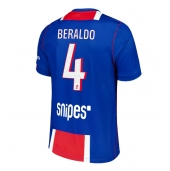 Paris Saint-Germain Lucas Beraldo #4 Thuis tenue 2026-27 Korte Mouwen