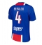 Paris Saint-Germain Lucas Beraldo #4 Thuis tenue 2026-27 Korte Mouwen