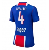 Paris Saint-Germain Lucas Beraldo #4 Thuis tenue Dames 2026-27 Korte Mouwen