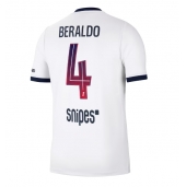 Paris Saint-Germain Lucas Beraldo #4 Uit tenue 2026-27 Korte Mouwen