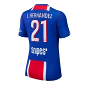 Paris Saint-Germain Lucas Hernandez #21 Thuis tenue Dames 2026-27 Korte Mouwen