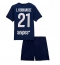 Paris Saint-Germain Lucas Hernandez #21 Thuis tenue Kids 2025-26 Korte Mouwen (+ broek)