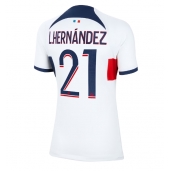 Paris Saint-Germain Lucas Hernandez #21 Uit tenue Dames 2023-24 Korte Mouwen