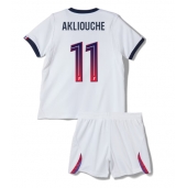 Paris Saint-Germain Maghnes Akliouche #11 Uit tenue Kids 2026-27 Korte Mouwen (+ broek)