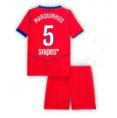 Paris Saint-Germain Marquinhos #5 Derde tenue Kids 2025-26 Korte Mouwen (+ broek)
