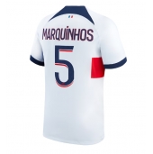 Paris Saint-Germain Marquinhos #5 Uit tenue 2023-24 Korte Mouwen