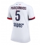 Paris Saint-Germain Marquinhos #5 Uit tenue Dames 2025-26 Korte Mouwen