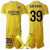 Paris Saint-Germain Matvei Safonov #39 Keeper Derde tenue Kids 2024-25 Korte Mouwen (+ broek)