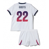 Paris Saint-Germain Mika Godts #22 Uit tenue Kids 2026-27 Korte Mouwen (+ broek)