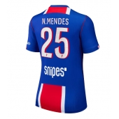 Paris Saint-Germain Nuno Mendes #25 Thuis tenue Dames 2026-27 Korte Mouwen