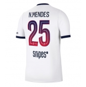 Paris Saint-Germain Nuno Mendes #25 Uit tenue 2026-27 Korte Mouwen