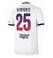 Paris Saint-Germain Nuno Mendes #25 Uit tenue 2026-27 Korte Mouwen