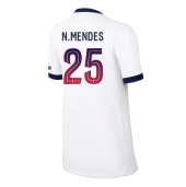 Paris Saint-Germain Nuno Mendes #25 Uit tenue Dames 2026-27 Korte Mouwen