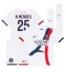 Paris Saint-Germain Nuno Mendes #25 Uit tenue Kids 2025-26 Korte Mouwen (+ broek)