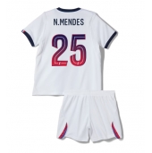 Paris Saint-Germain Nuno Mendes #25 Uit tenue Kids 2026-27 Korte Mouwen (+ broek)