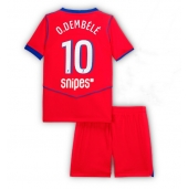 Paris Saint-Germain Ousmane Dembele #10 Derde tenue Kids 2025-26 Korte Mouwen (+ broek)