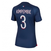 Paris Saint-Germain Presnel Kimpembe #3 Thuis tenue Dames 2023-24 Korte Mouwen