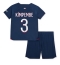 Paris Saint-Germain Presnel Kimpembe #3 Thuis tenue Kids 2023-24 Korte Mouwen (+ broek)