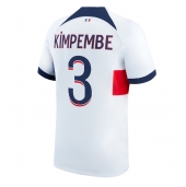 Paris Saint-Germain Presnel Kimpembe #3 Uit tenue 2023-24 Korte Mouwen