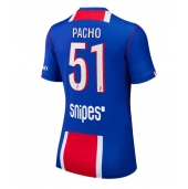 Paris Saint-Germain Willian Pacho #51 Thuis tenue Dames 2026-27 Korte Mouwen