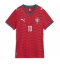 Portugal Bernardo Silva #10 Thuis tenue Dames WK 2026 Korte Mouwen