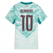 Portugal Bernardo Silva #10 Uit tenue Dames WK 2026 Korte Mouwen
