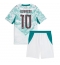 Portugal Bernardo Silva #10 Uit tenue Kids WK 2026 Korte Mouwen (+ broek)