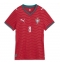 Portugal Bruno Fernandes #8 Thuis tenue Dames WK 2026 Korte Mouwen