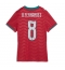 Portugal Bruno Fernandes #8 Thuis tenue Dames WK 2026 Korte Mouwen