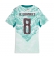 Portugal Bruno Fernandes #8 Uit tenue Dames WK 2026 Korte Mouwen