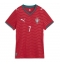 Portugal Cristiano Ronaldo #7 Thuis tenue Dames WK 2026 Korte Mouwen