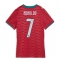 Portugal Cristiano Ronaldo #7 Thuis tenue Dames WK 2026 Korte Mouwen
