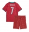 Portugal Cristiano Ronaldo #7 Thuis tenue Kids WK 2026 Korte Mouwen (+ broek)