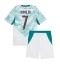 Portugal Cristiano Ronaldo #7 Uit tenue Kids WK 2026 Korte Mouwen (+ broek)