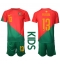 Portugal Danilo Pereira #13 Thuis tenue Kids WK 2022 Korte Mouwen (+ broek)