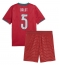 Portugal Diogo Dalot #5 Thuis tenue Kids WK 2026 Korte Mouwen (+ broek)