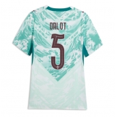 Portugal Diogo Dalot #5 Uit tenue Dames WK 2026 Korte Mouwen