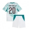 Portugal Joao Cancelo #20 Uit tenue Kids WK 2026 Korte Mouwen (+ broek)