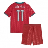 Portugal Joao Felix #11 Thuis tenue Kids WK 2026 Korte Mouwen (+ broek)