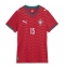 Portugal Joao Neves #15 Thuis tenue Dames WK 2026 Korte Mouwen