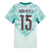 Portugal Joao Neves #15 Uit tenue Dames WK 2026 Korte Mouwen