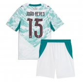 Portugal Joao Neves #15 Uit tenue Kids WK 2026 Korte Mouwen (+ broek)