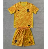 Portugal Keeper Thuis tenue Kids EK 2024 Korte Mouwen (+ broek)