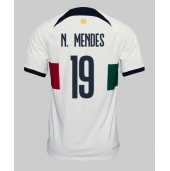 Portugal Nuno Mendes #19 Uit tenue WK 2022 Korte Mouwen