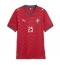 Portugal Nuno Mendes #25 Thuis tenue Dames WK 2026 Korte Mouwen