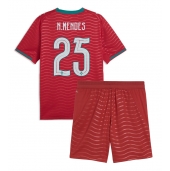 Portugal Nuno Mendes #25 Thuis tenue Kids WK 2026 Korte Mouwen (+ broek)