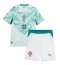 Portugal Nuno Mendes #25 Uit tenue Kids WK 2026 Korte Mouwen (+ broek)