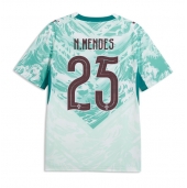 Portugal Nuno Mendes #25 Uit tenue WK 2026 Korte Mouwen